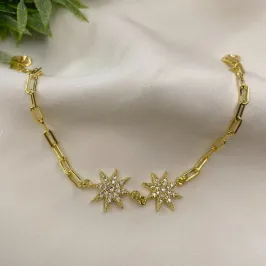 Pulseira Geométrico Estrela