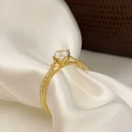 Anel Solitário Jasmin