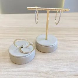 Argola Cravejada Classica