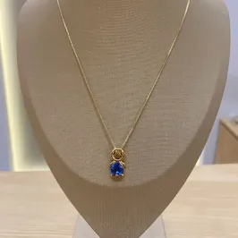 Colar Família Amor Menina C/ Coração