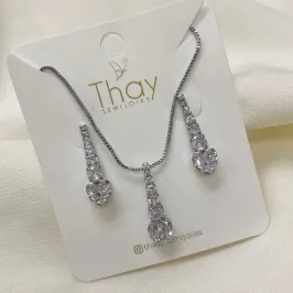 Conjunto De Jóias Nupciais