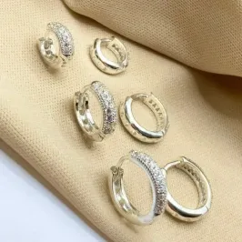 Trio Argola Cravejada