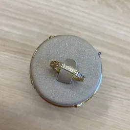 Anel aparador quadrado