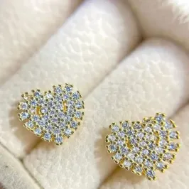 Brinco Coração Mariah