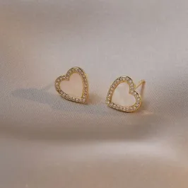 Brinco Coração Vazado