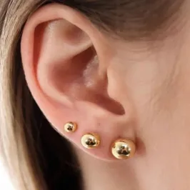 Brinco Bolinhas Max P