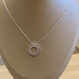 Colar Circulo Coração