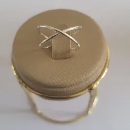 Anel X Prata