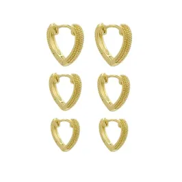 Argola Coração Lilian P