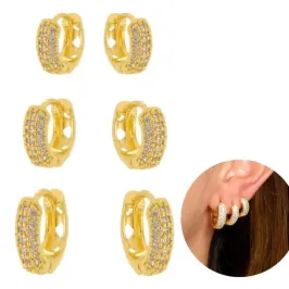 Argola Zircônias Micro P