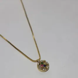 Colar Esfera 4 Cores
