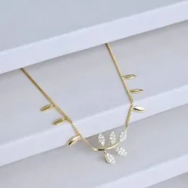 Colar Folhas D Ramos