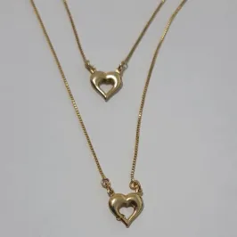 Escapulário 2 Corações