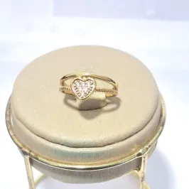 Anel Abraço Dourado