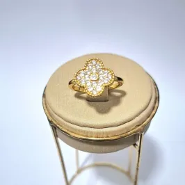 Anel Amuleto Dourado