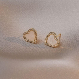 Brinco Coração Vazado