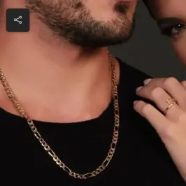 Colar Corrente 2/1 Fino