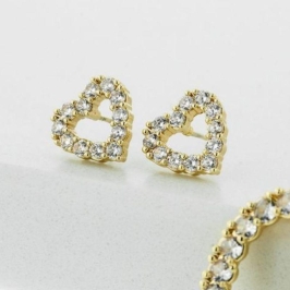 Brinco Coração Her