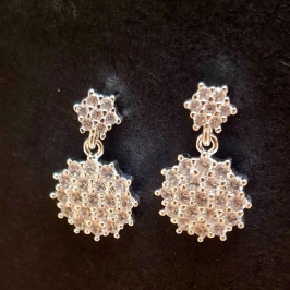 Brinco  Sol Prateado