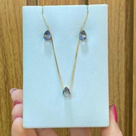 Conjunto Ponto luz Azul