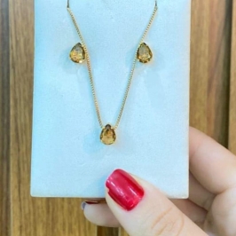 Conjunto Ponto luz Castanha