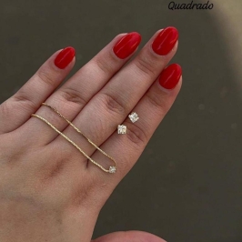 Conjunto Ponto luz Quadrado