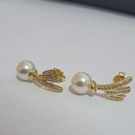 Brinco Perola Elegant