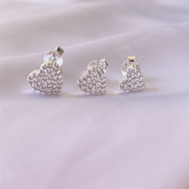 Brinco Duplo Coraçao