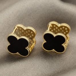 Brincos Duplo Flores