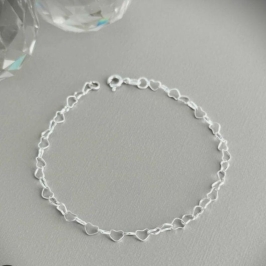 Pulseira Elos Coraçao