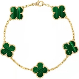 Pulseira Trevos Quatro Folhas