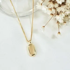 Colar Oval Liso