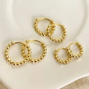 Argola Bolinhas P