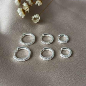 Argolas trio Diamond