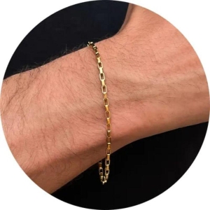 Pulseira Masculina Tijolinho
