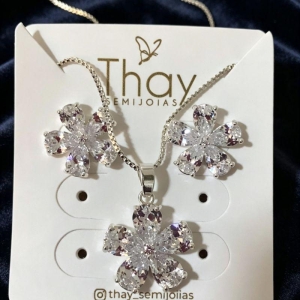 Conjunto Luz Cristal