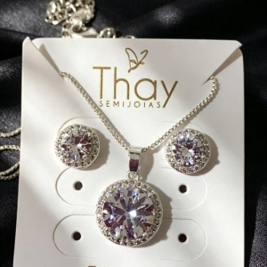 Conjunto Luz Cristal