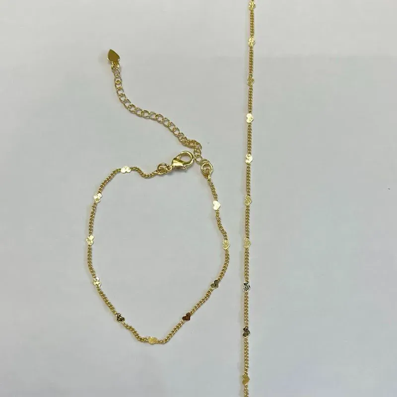Pulseira Minimalista Coração