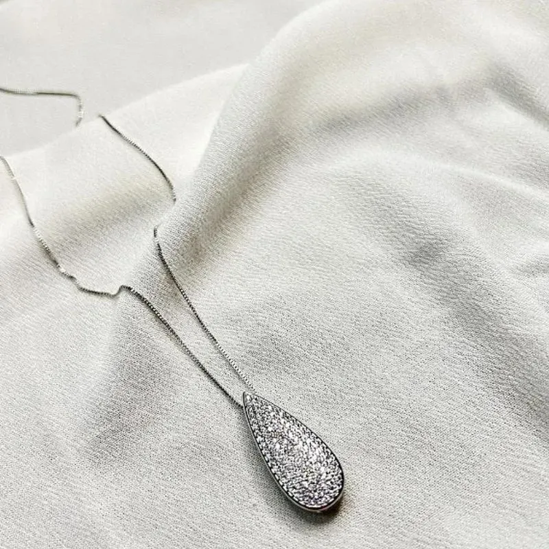 Colar Gota Cravejada