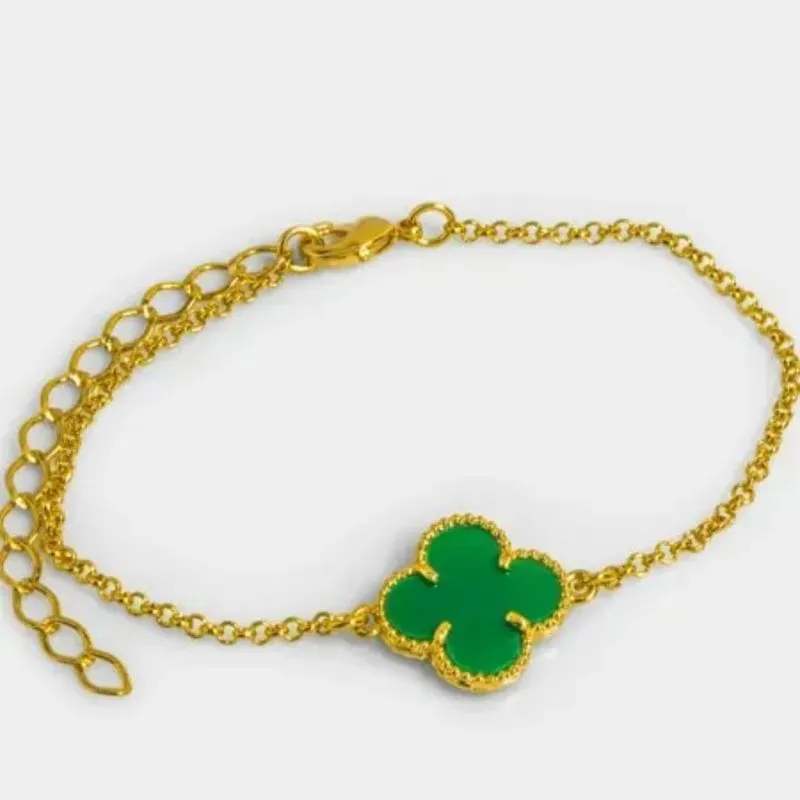Pulseira Trevo Esmeralda