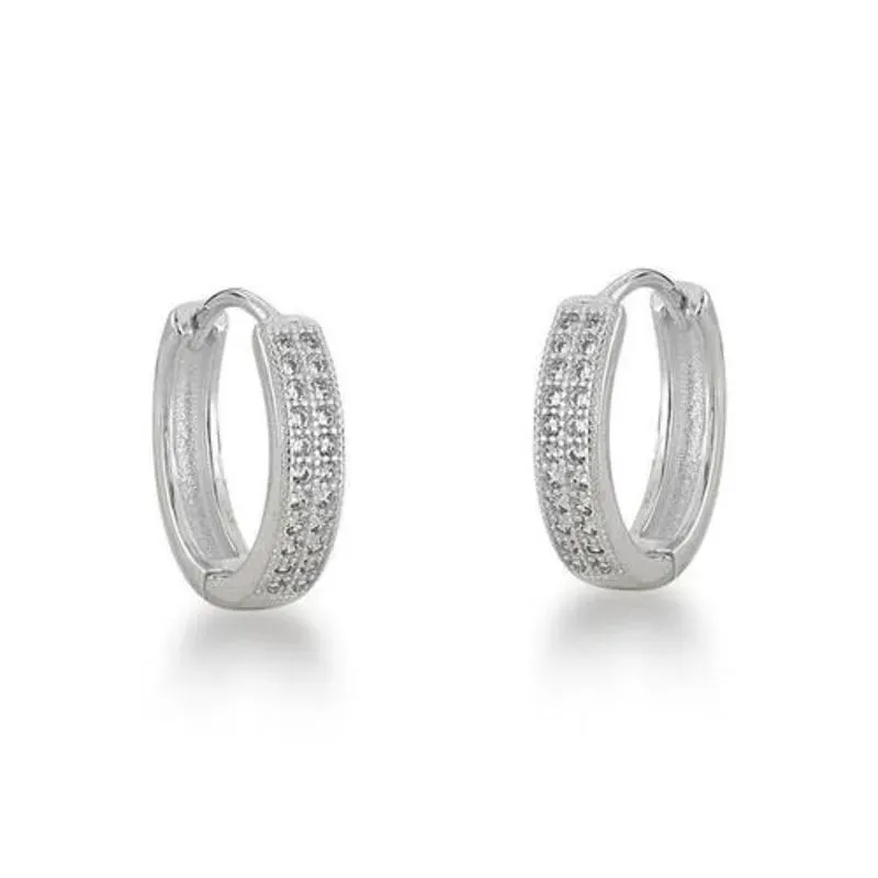 Argola cristal M