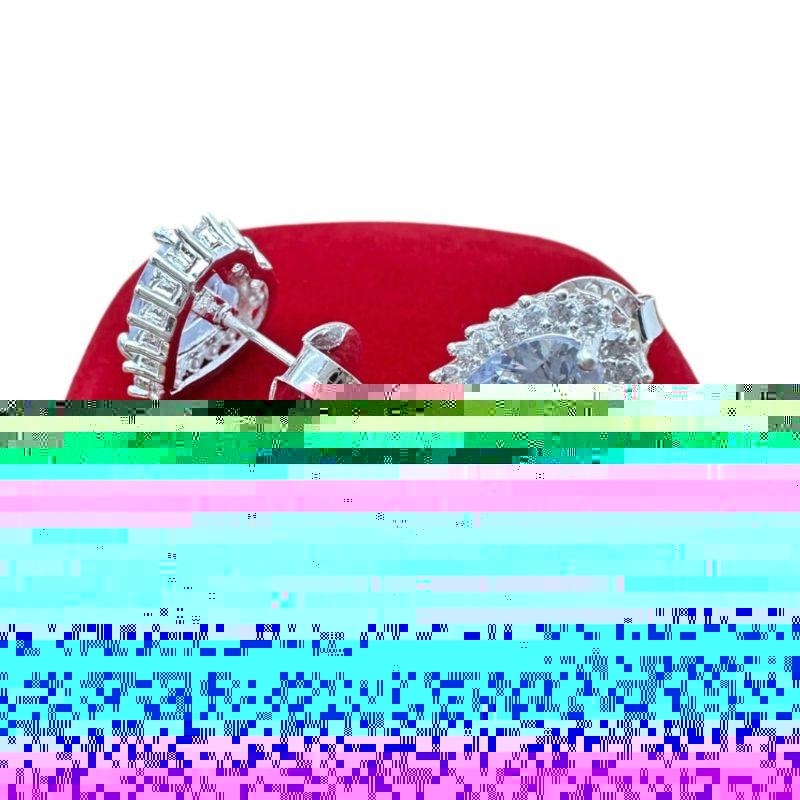 Brinco Coração Elegancia