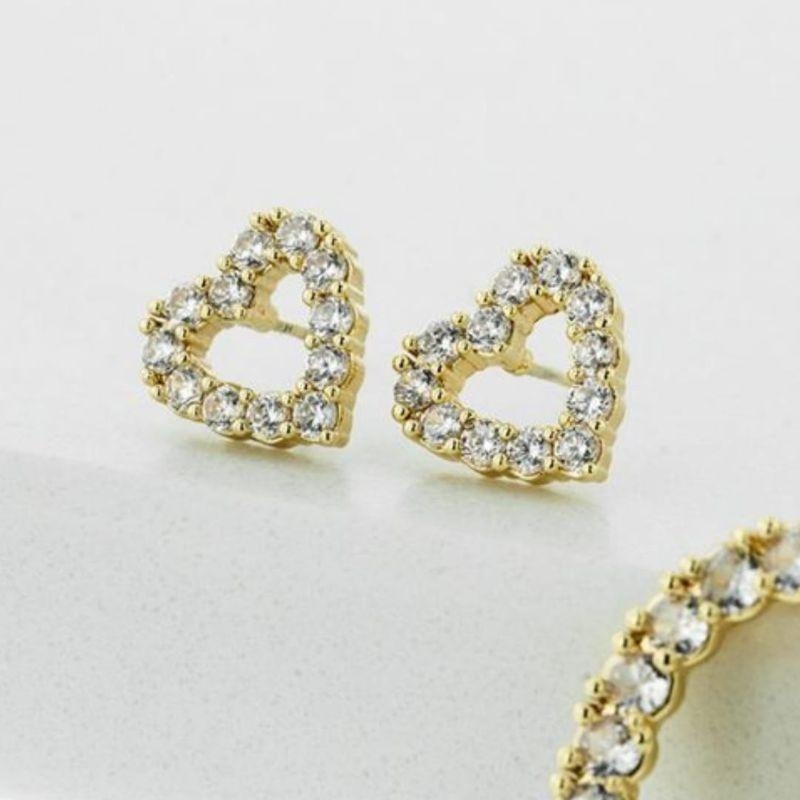 Brinco Coração Her