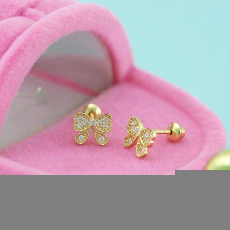 Brinco Laço Zircônias