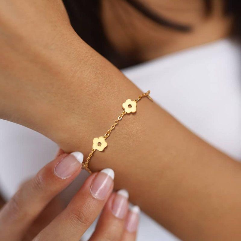 Pulseira Flor OA