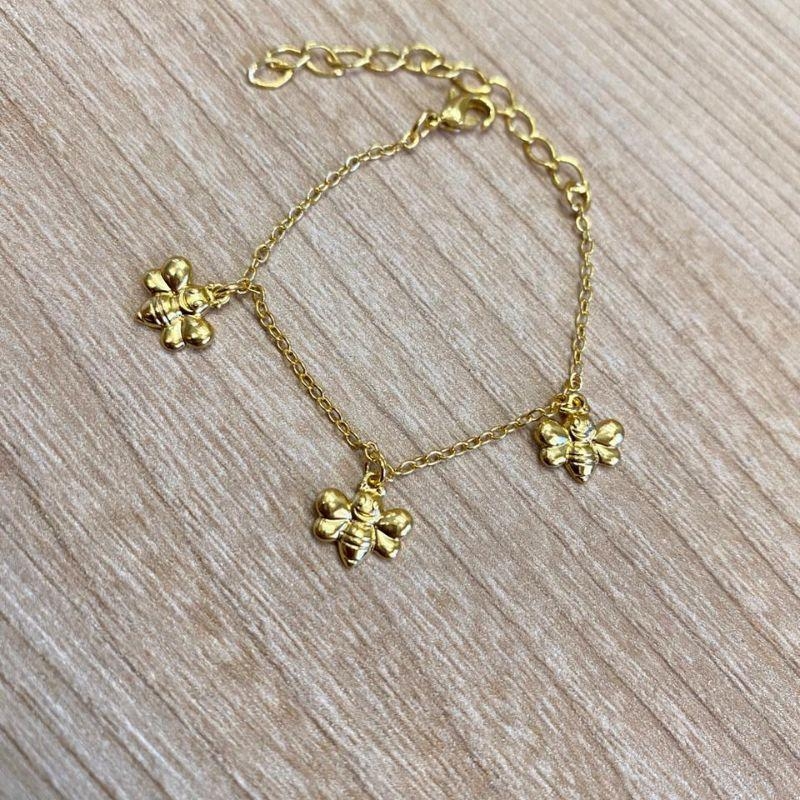 Pulseira Abelha Infantil