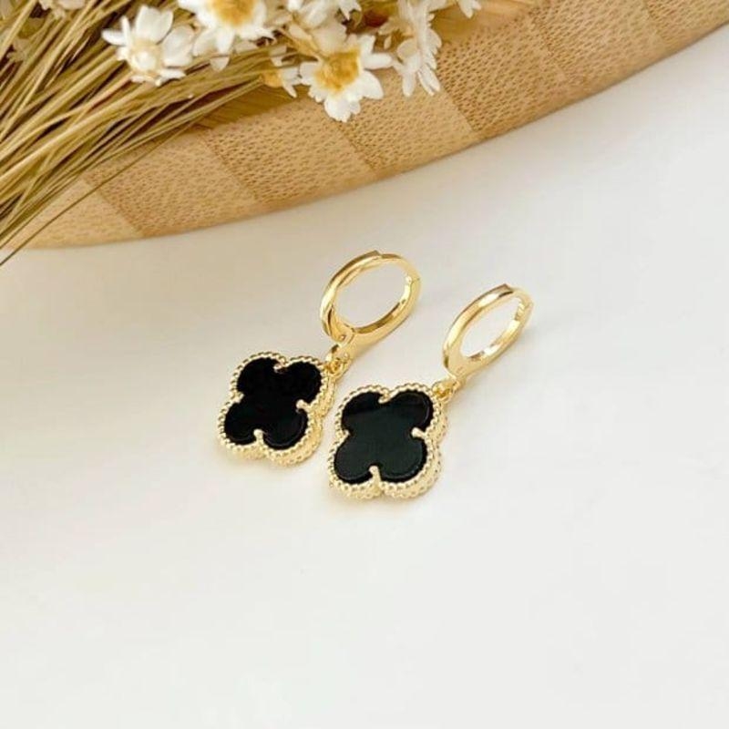 Argola  Trevo Preto S