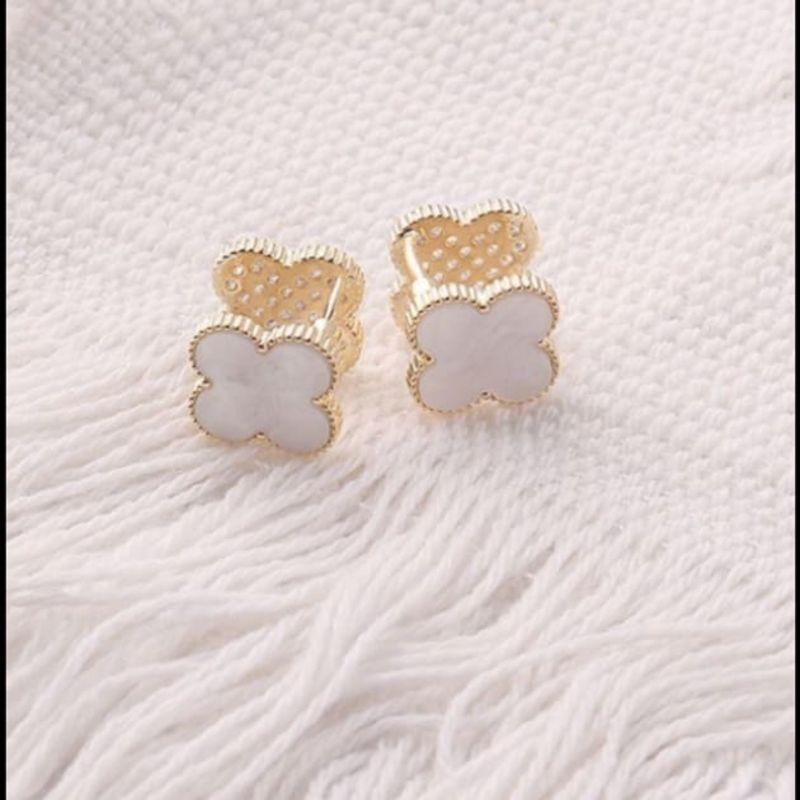 Brincos Duplo Flores