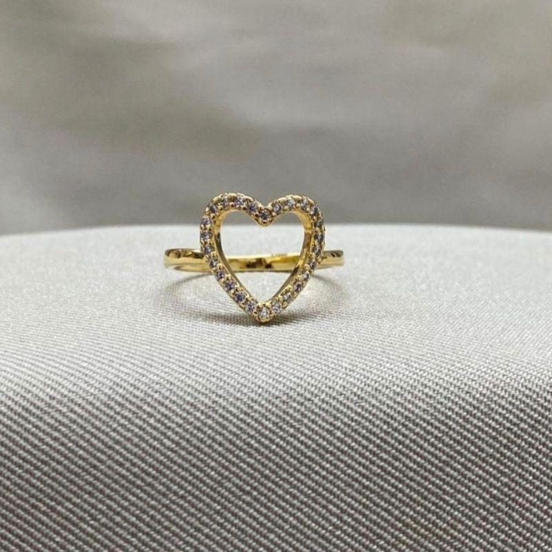 Anel love dourado