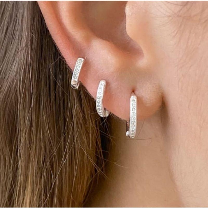 Argolas trio Diamond
